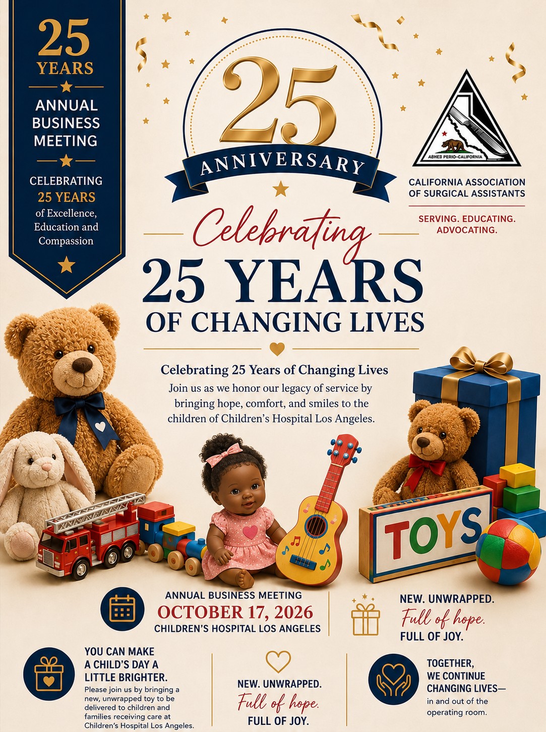 2026 Toy Drive — Benefiting Children's Hospital Los Angeles